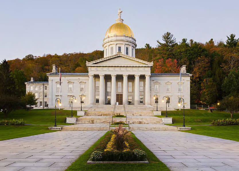 The Vermont State House